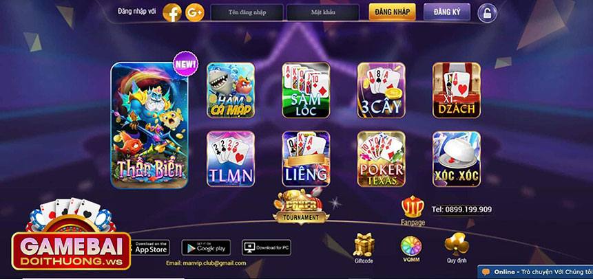 Giao diện game bắt mắt