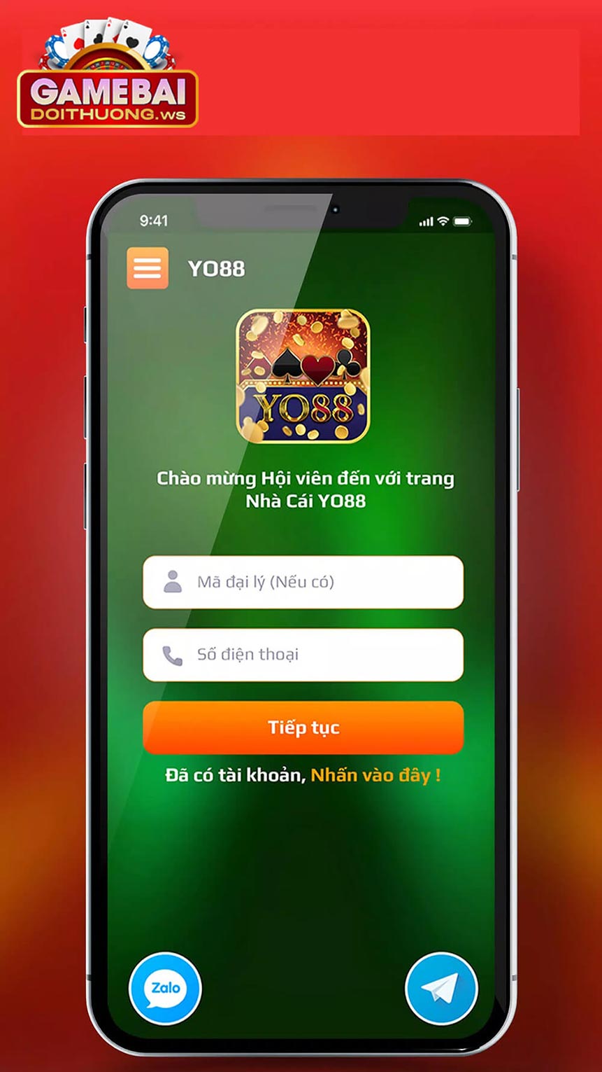 Tải app Yo88 về iOS